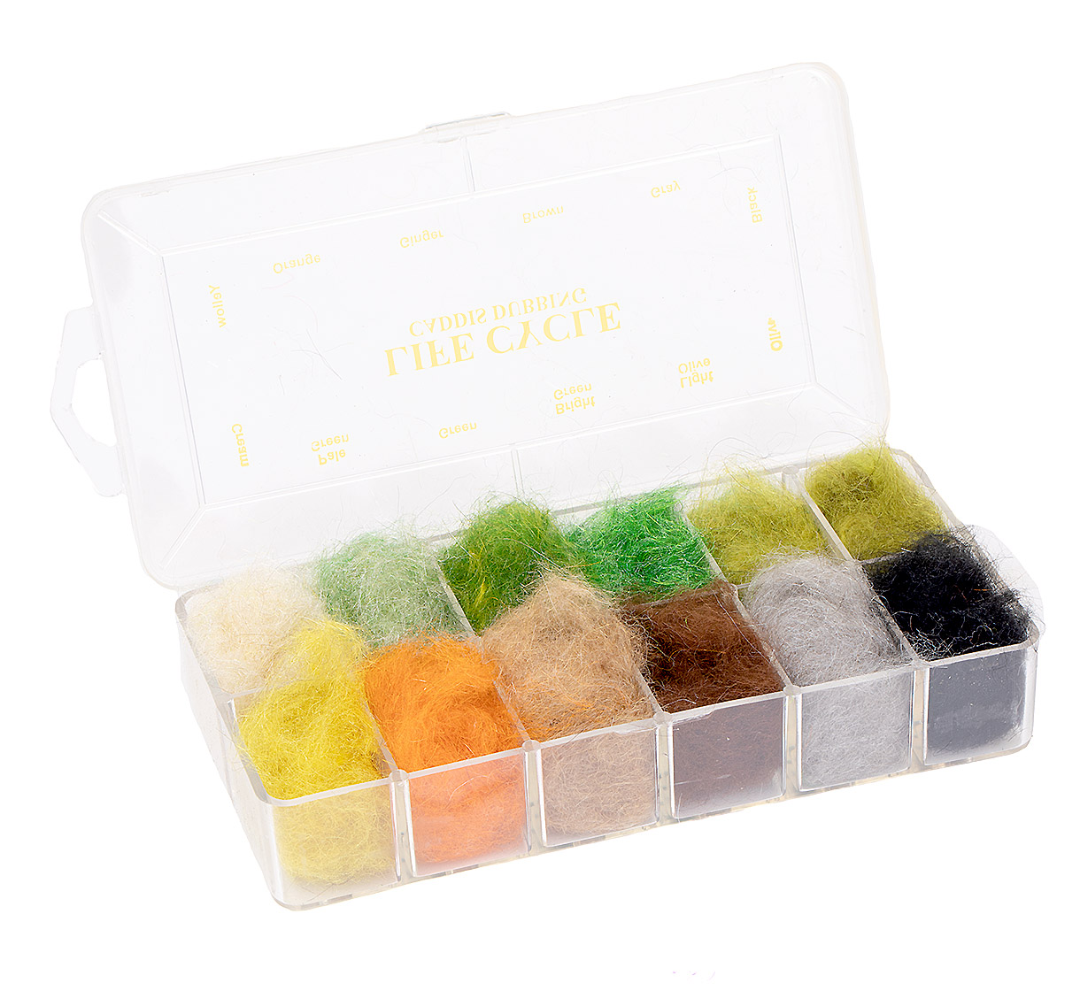 Distributeur de dubbing Wapsi Life Cycle Caddis Dubbing