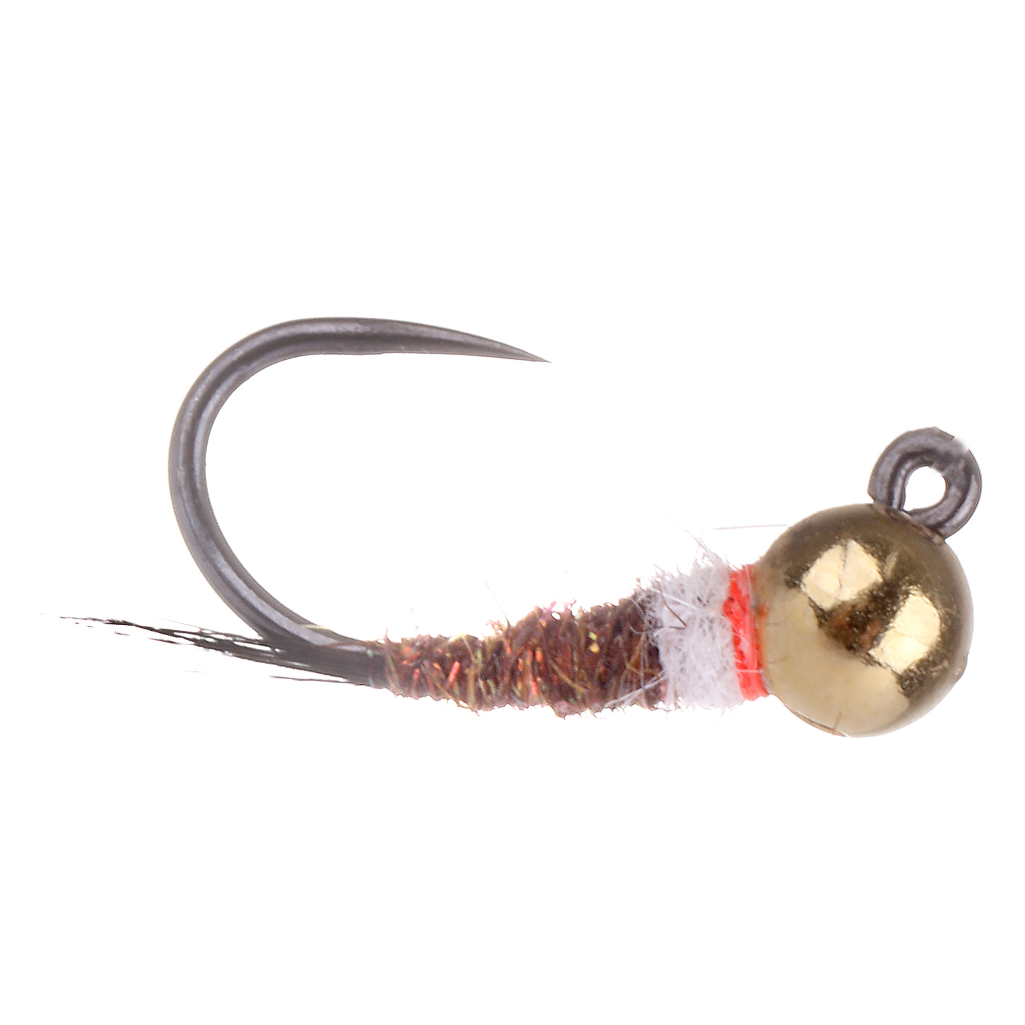 The Fly Emporium Nymphes Brown white Barbless