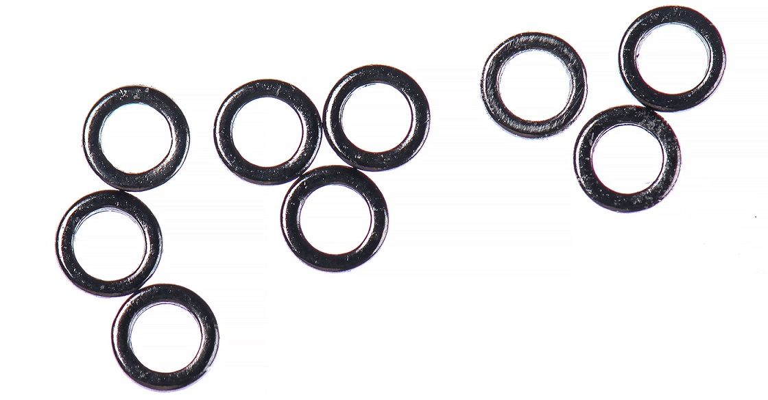 Ahrex Tippet Rings Anneaux de bas de ligne ou anneaux de piton