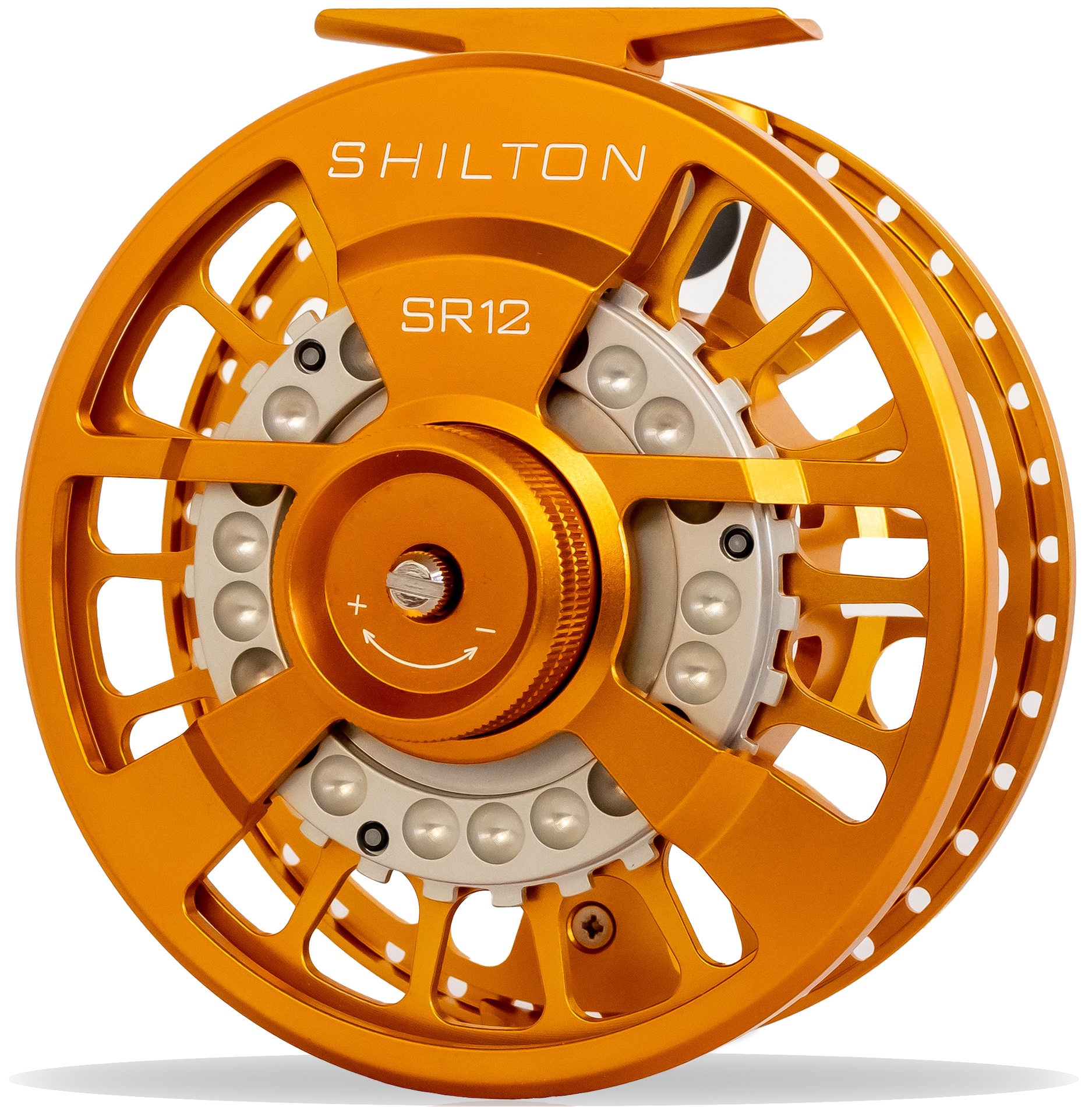 Shilton SR Series Custom Reel moulinet de mouche or-or-titane