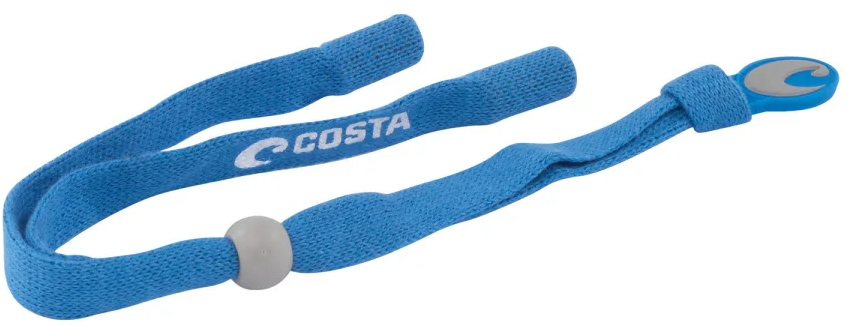 Cordon à lunettes Costa Upcyled Cotton Keeper Blue