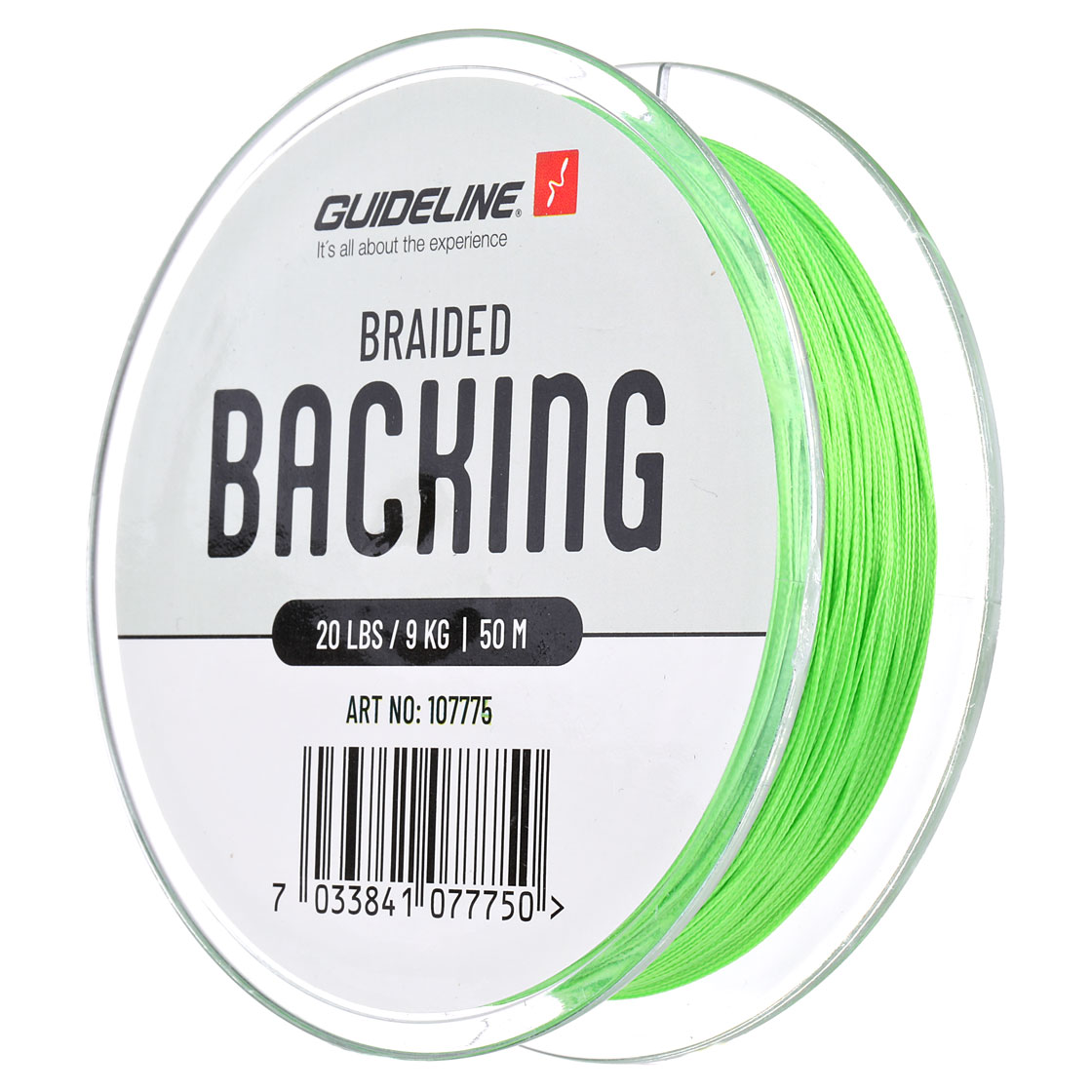 Guideline Braided Backing 20 lbs vert lime