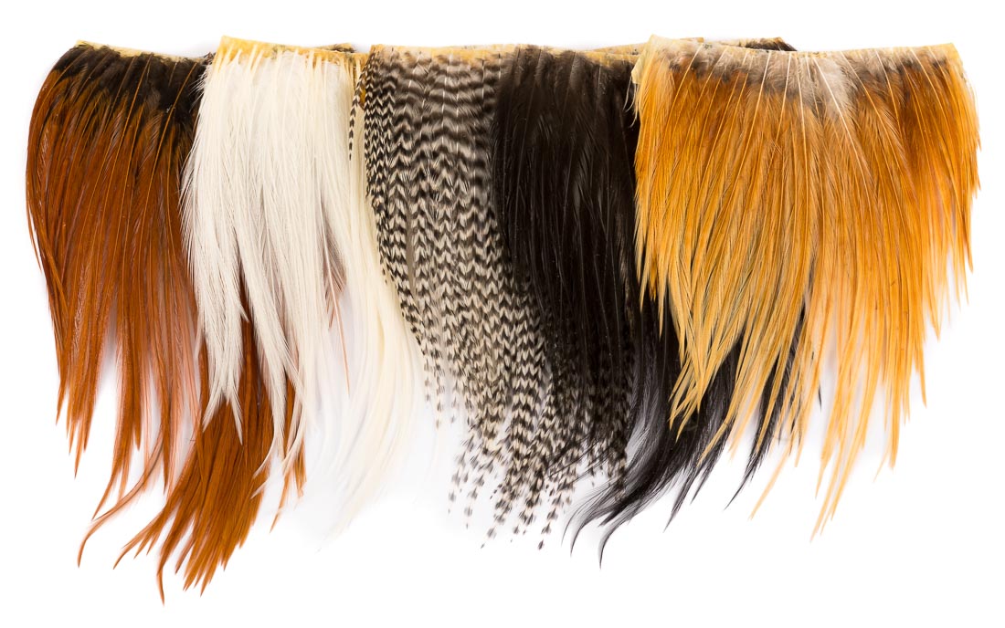 Wapsi Dry Fly Neck Hackle moyen #12 - #14