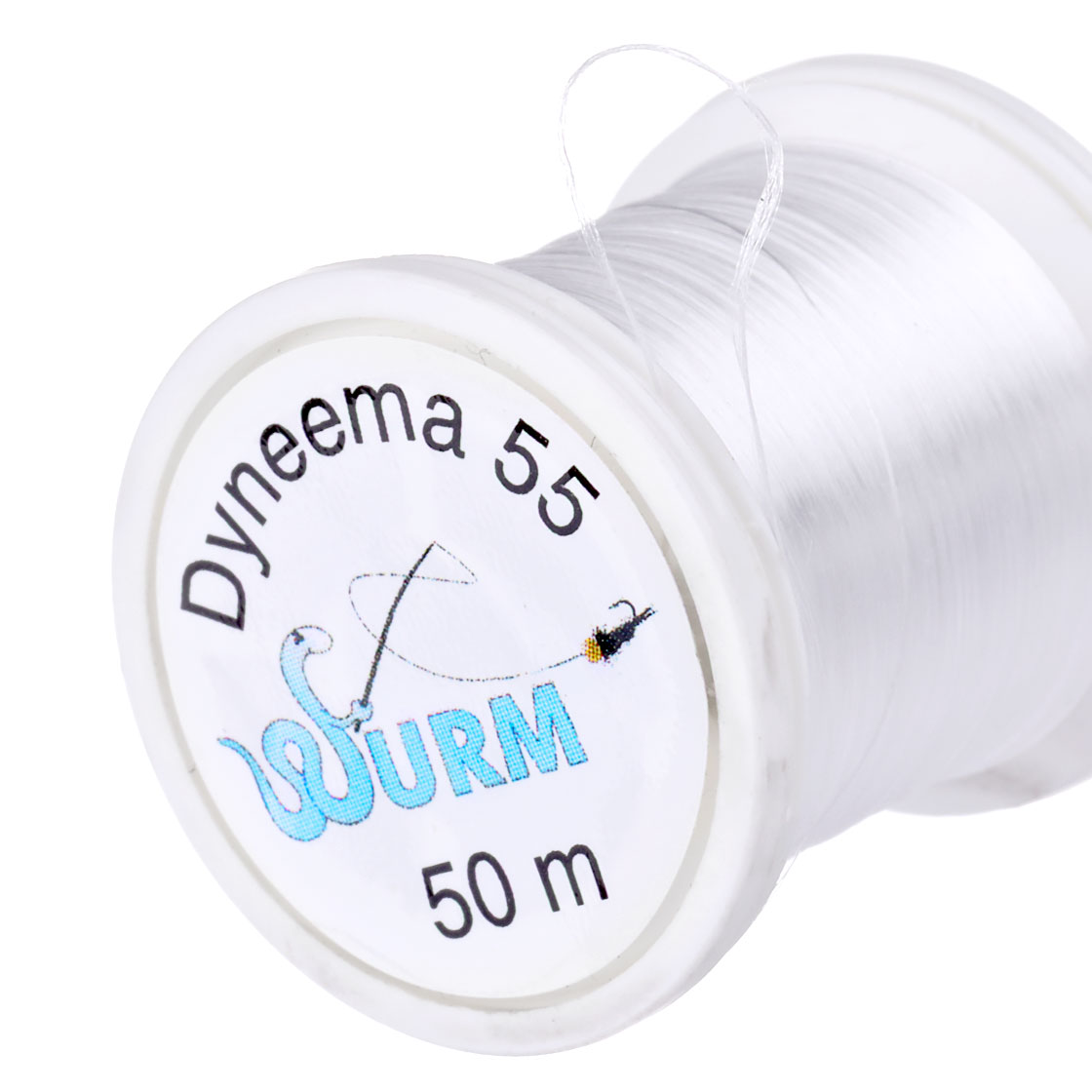 Ver Dynema fil à mouches 50 m blanc