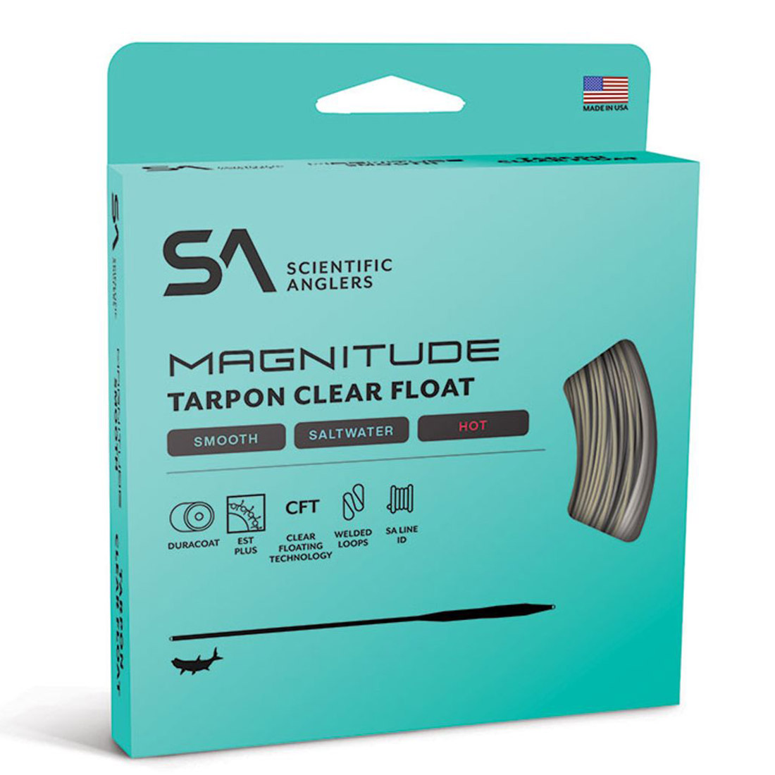 Scientific Anglers Magnitude Smooth Tarpon Full Clear ligne à mouche