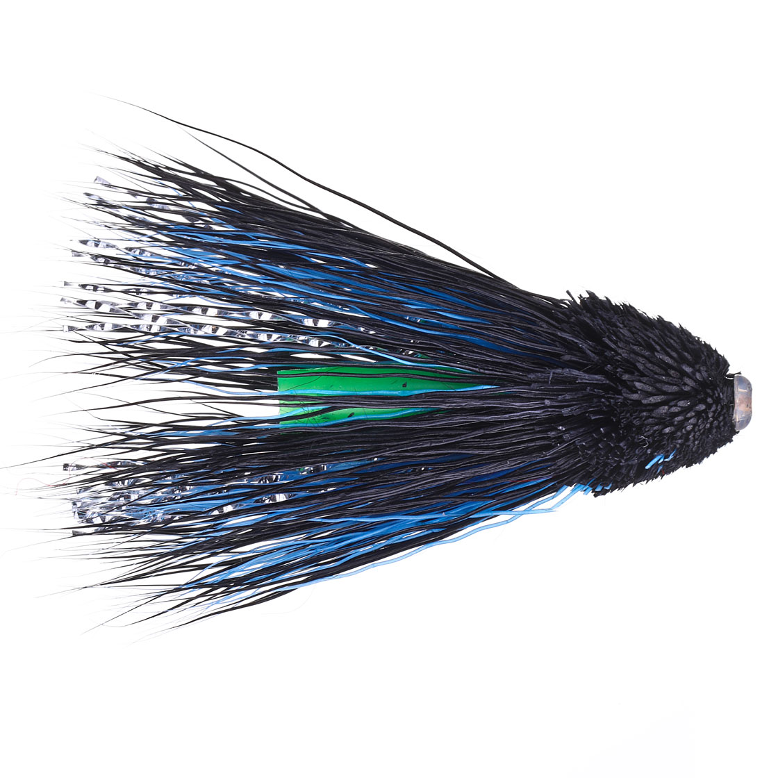 Superflies Mouche à saumon - Skating Muddler blue & green