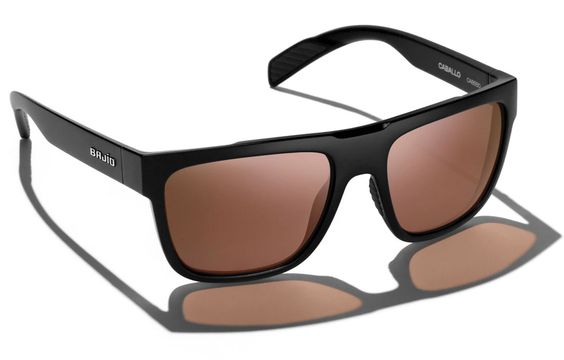 Bajio lunettes polarisantes Caballo - Black Matte (Copper PC)