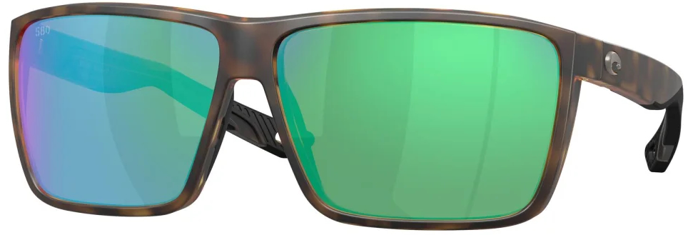 Costa lunettes polarisantes Rincon II Matte Tortoise (Green Mirror 580G)
