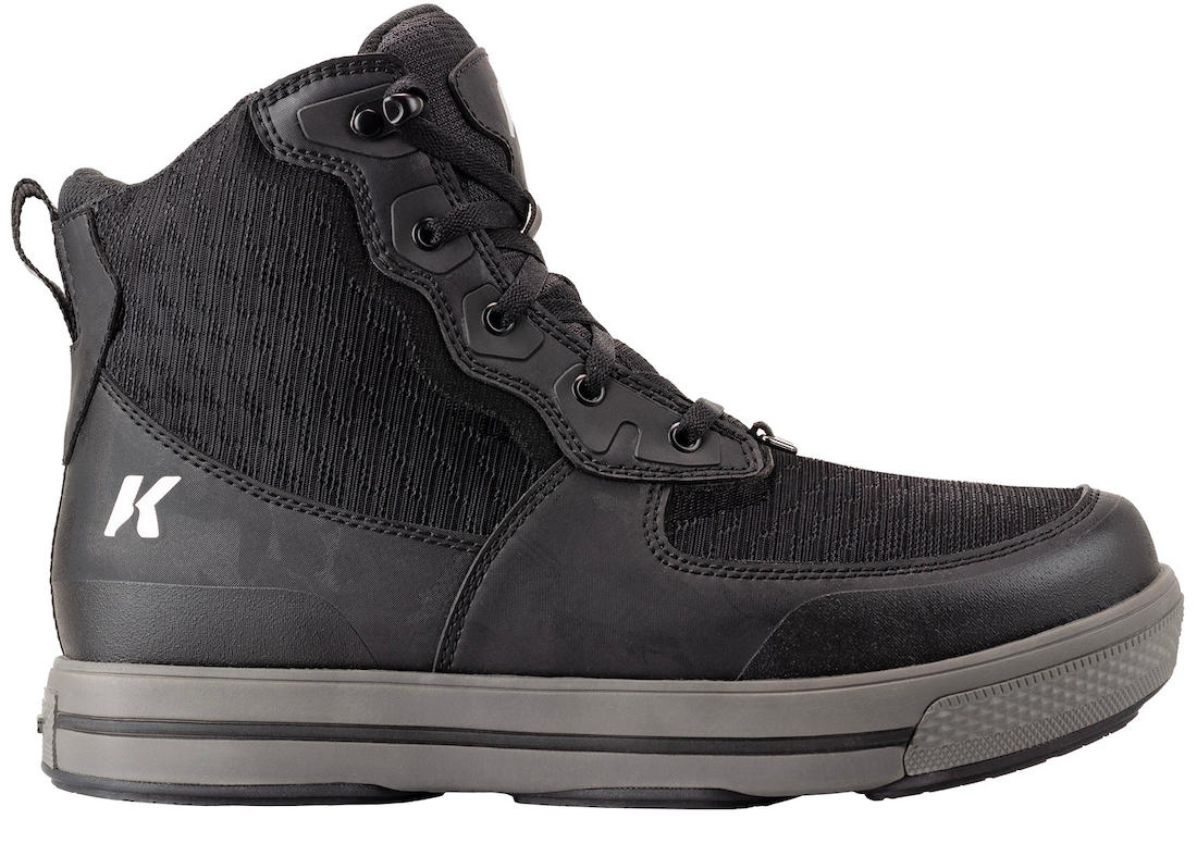 Korkers Stealth Sneaker Chaussures de wading avec semelle en caoutchouc