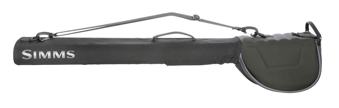 Simms GTS Double Rod Reel Case tube de canne carbone