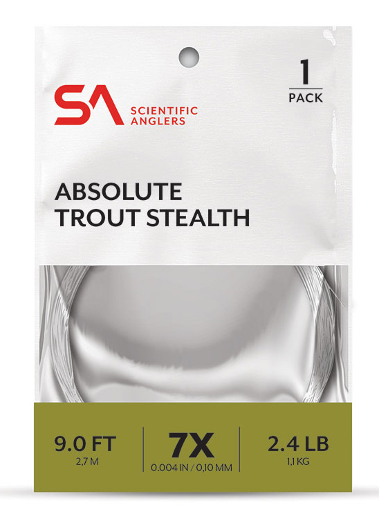 Scientific Anglers Absolute Trout Stealth Leader bas de ligne 9ft