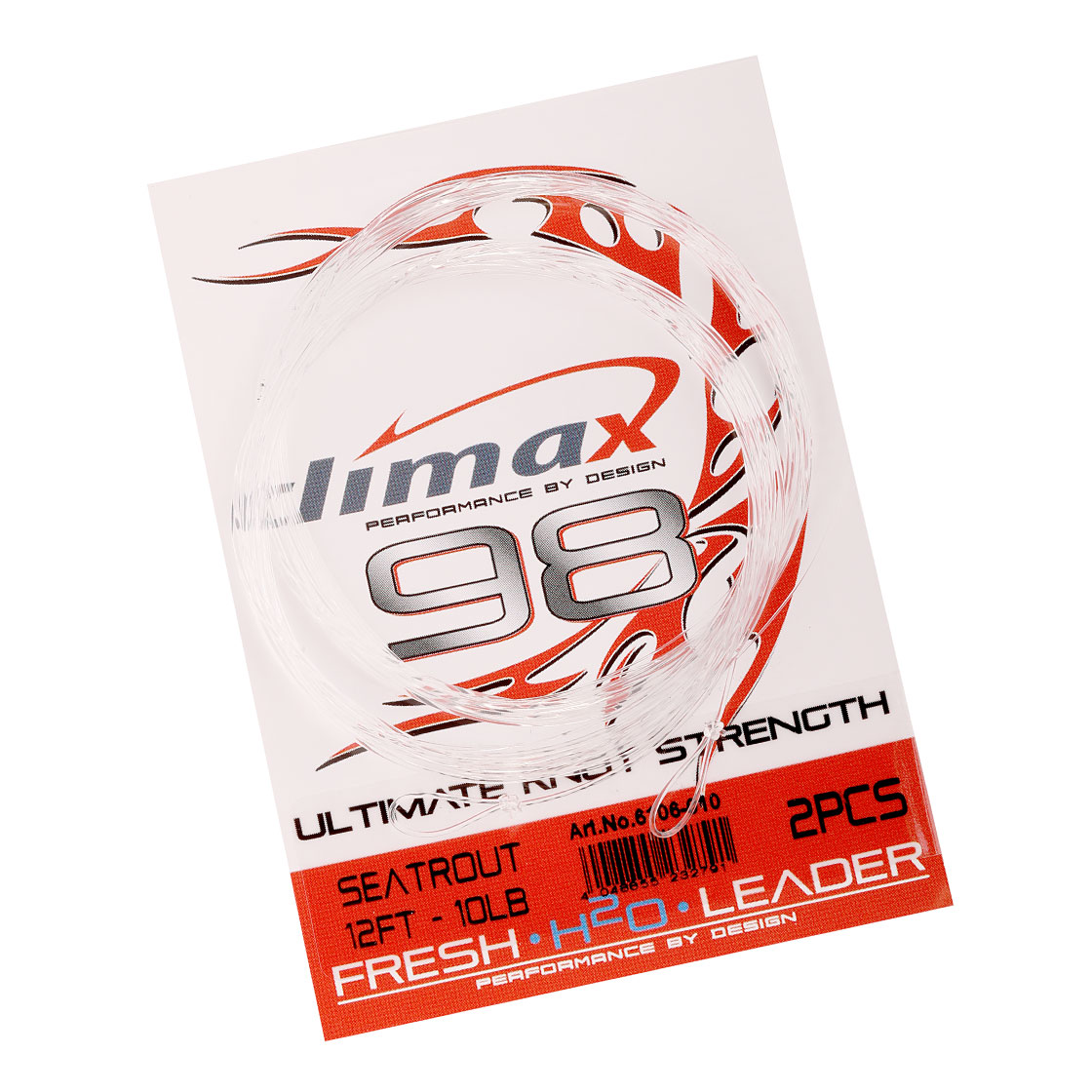 Climax 98 Seatrout Leader Bas de ligne 12ft 2er Pack
