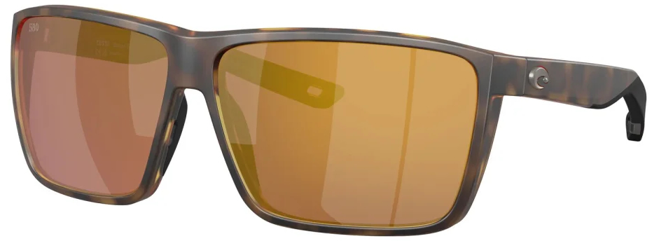 Costa lunettes polarisantes Rincon II Matte Tortoise (Gold Mirror 580G)
