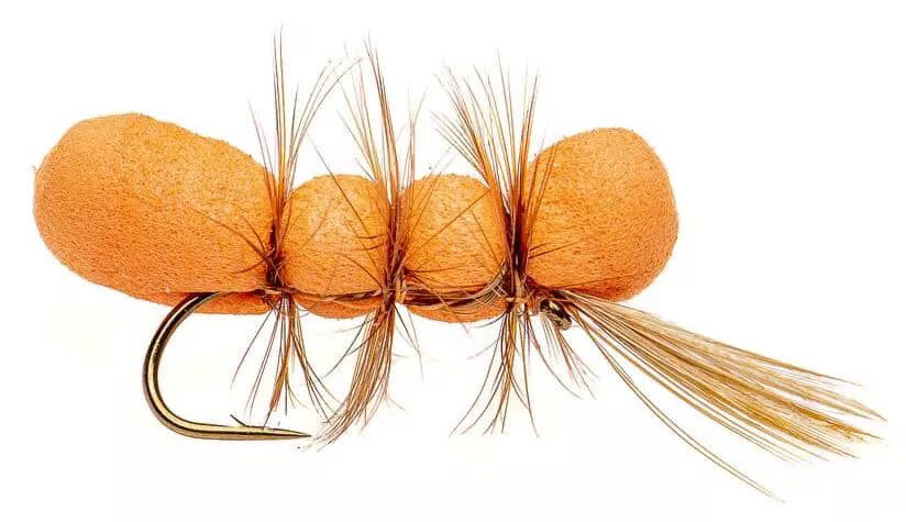 Superflies Pupu Tupuna Orange Big Fish Mouche sèche #6