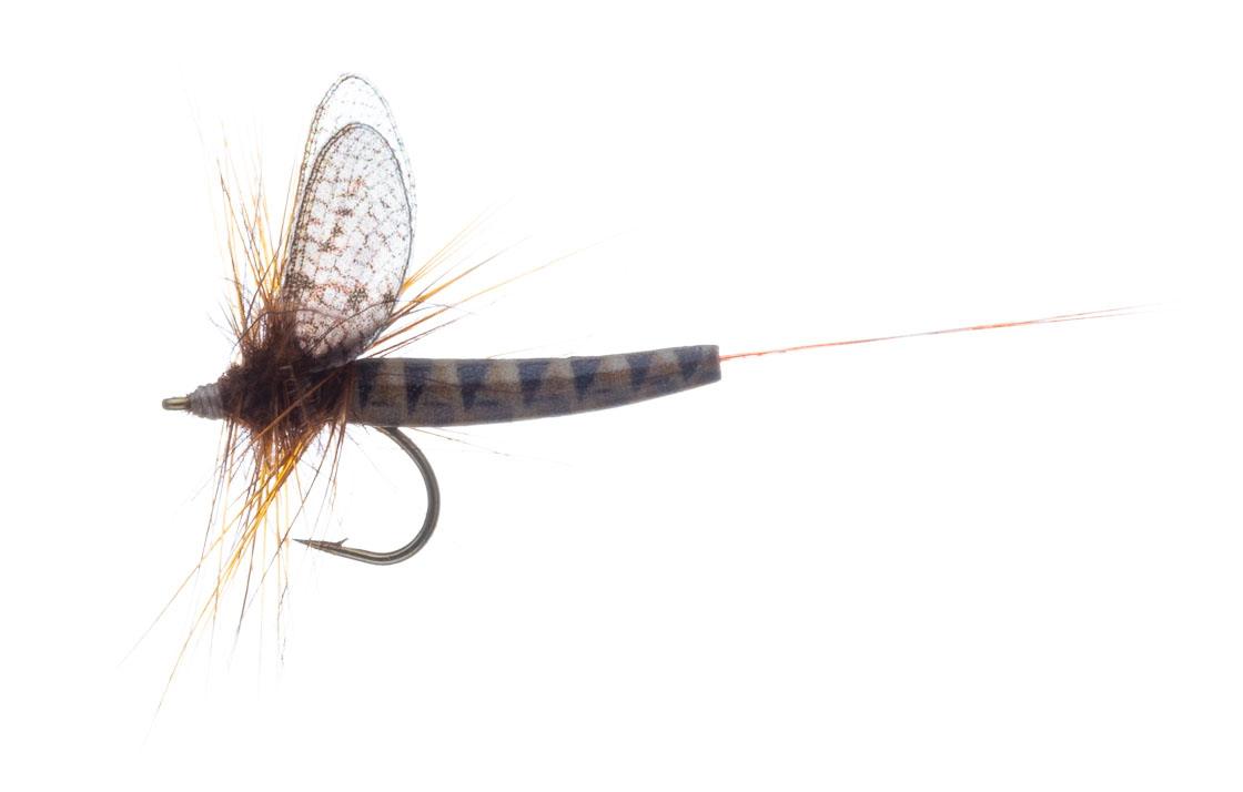 Vania Realistic Mayfly March Brown Mouche sèche