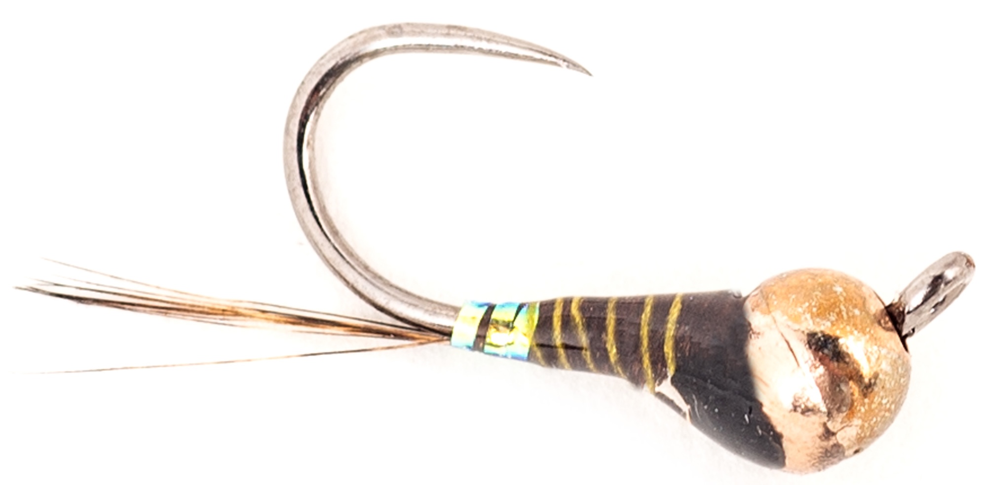 Guideline Nymphes Fire Butt Perdigon Brown Barbless