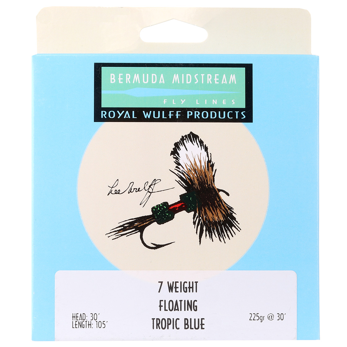 Royal Wullf Midstream Bermuda Triangle Taper Floating ligne à mouche bleue