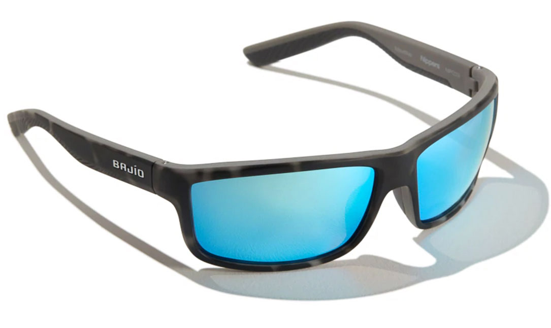 Bajio lunettes polarisantes Nippers - Squall Tort Matte (Blue Mirror Glass)