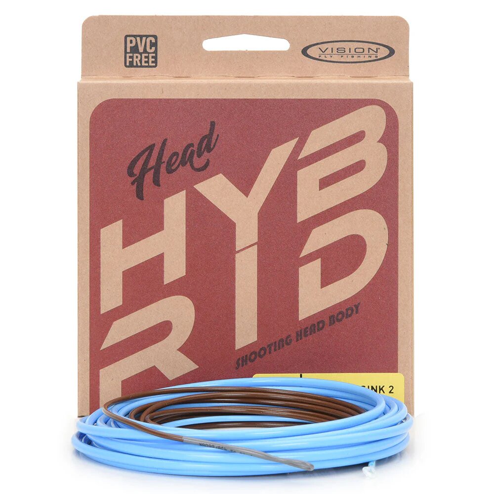 Vision Hybrid Shooting Head Float to Sink2 Tête de tir