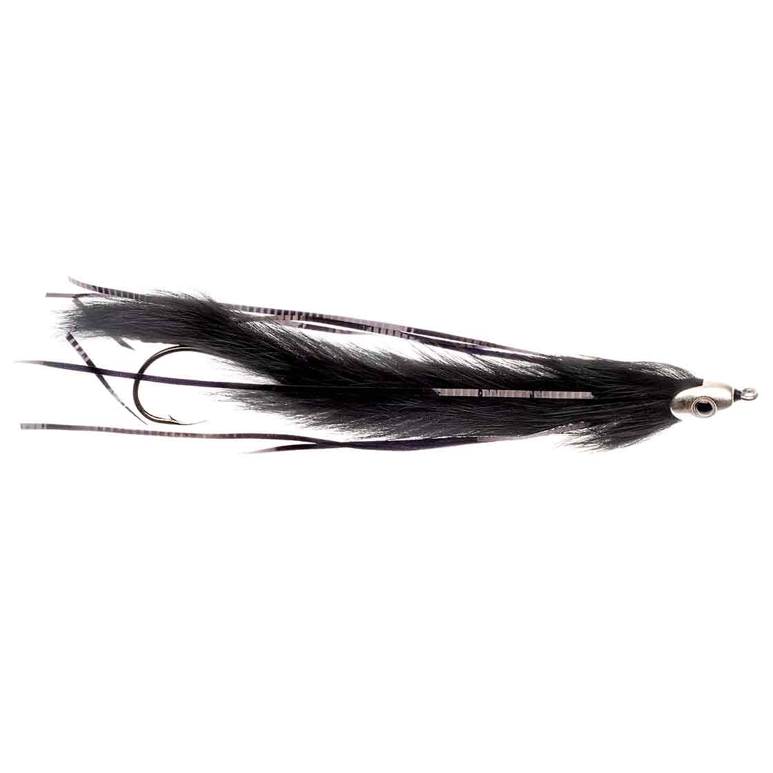 Catchy Flies Streamer - CF147 RH Black Streamer pour huchons et brochets