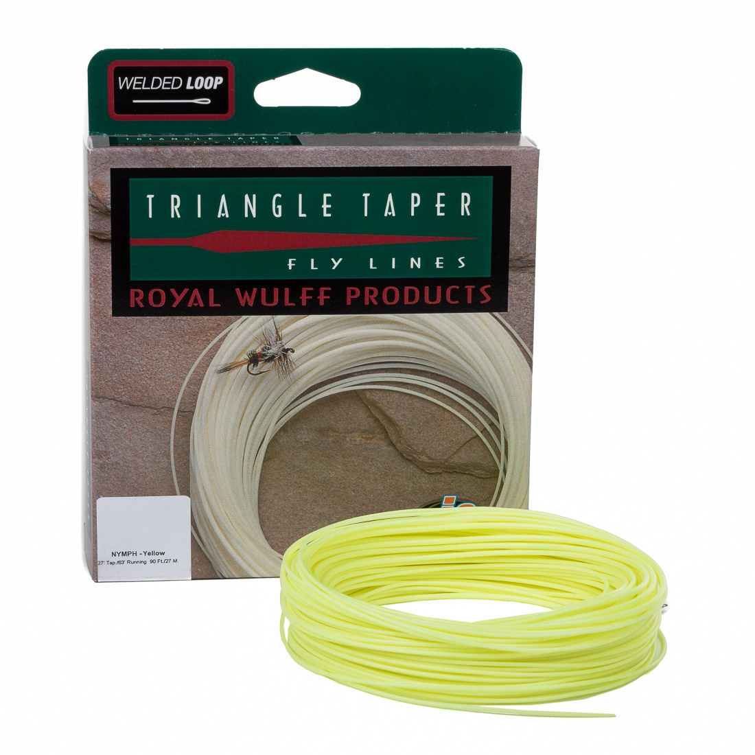 Lee Wulff Triangle Taper Nymph Indicator J3 Ligne à mouche flottante