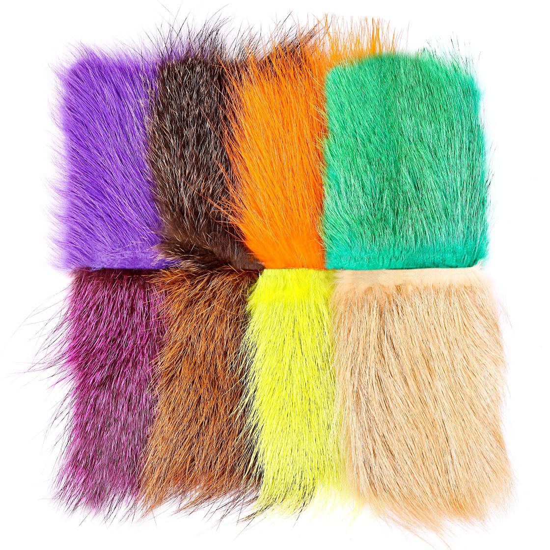 Morceaux de fourrure de Nutria Hair Big Patch