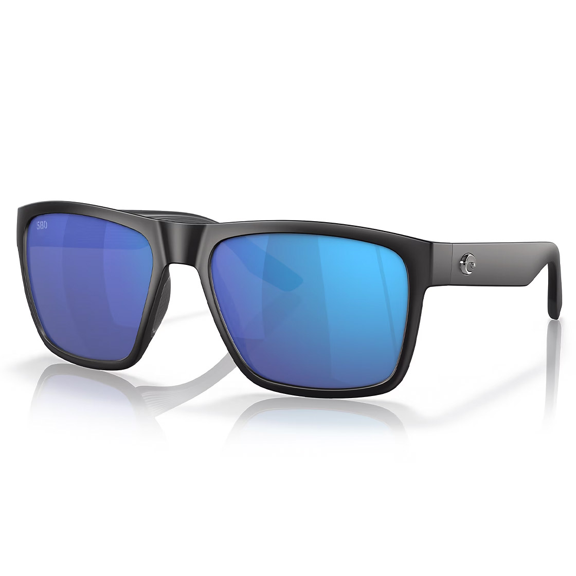 Costa Lunettes polarisantes Paunch #XL Matte Black (Blue Mirror 580G)