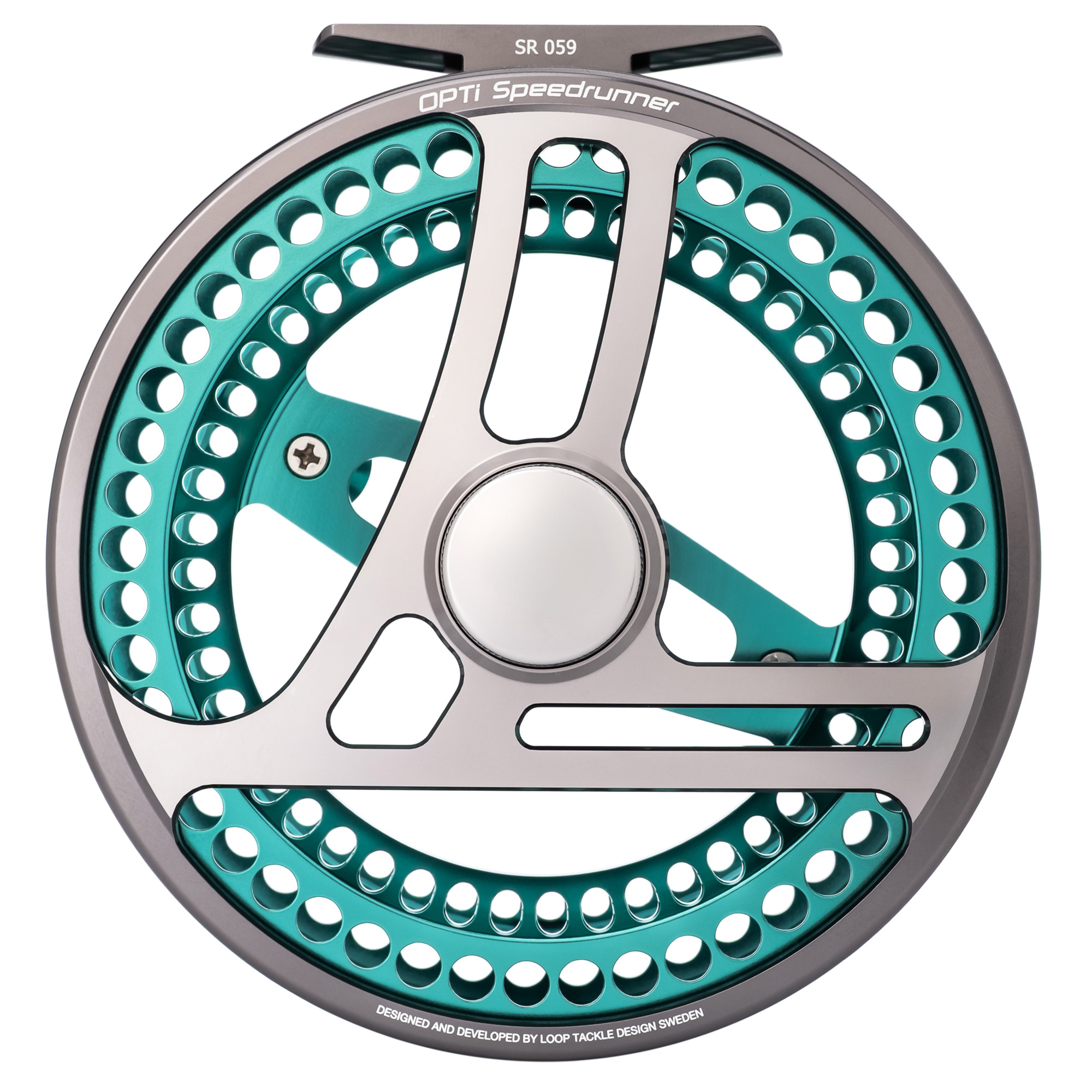 Loop OPTI Speedrunner Limited Edition moulinet de mouche Aurora Turquoise