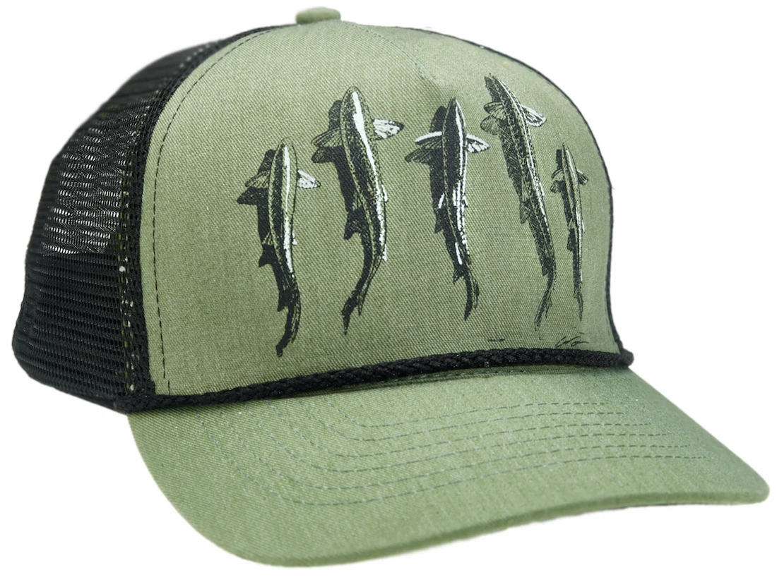 RepYourWater Trout Country 5 Panel Hat Cap Cap