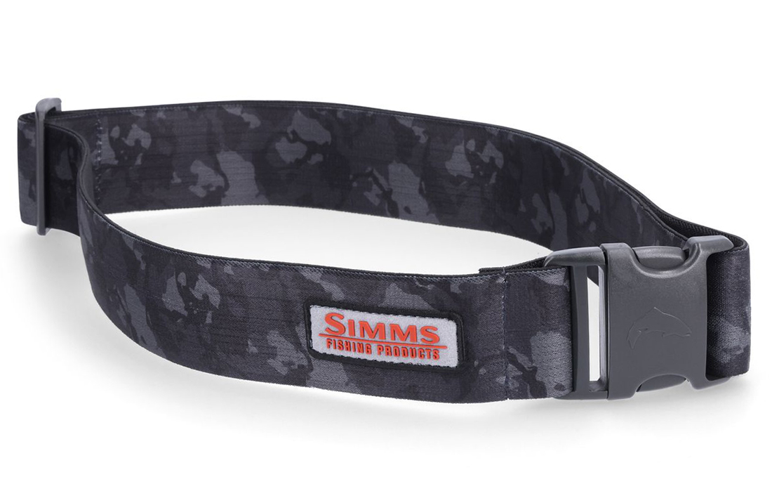Simms Wading Belt ceinture de wading regiment camo carbon