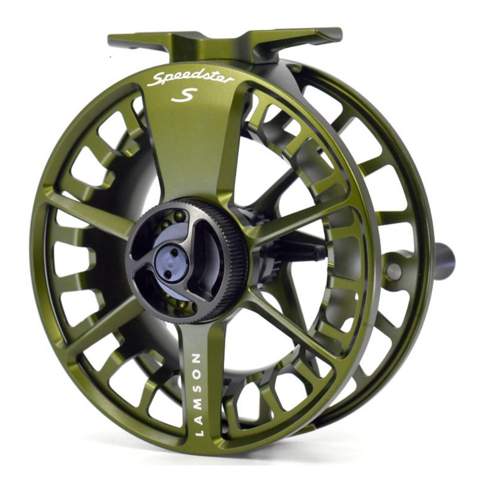 Lamson Speedster S moulinets de mouche olive green