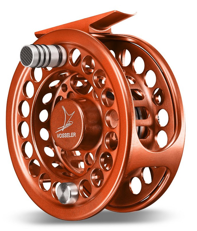 Vosseler DC2 moulinets de mouche orange