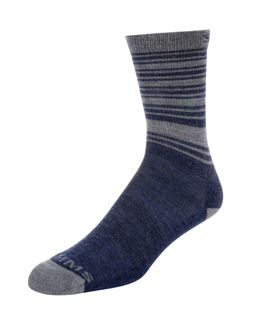 Simms Merino Lightweight Hiker Sock chaussettes de wading admiral blue