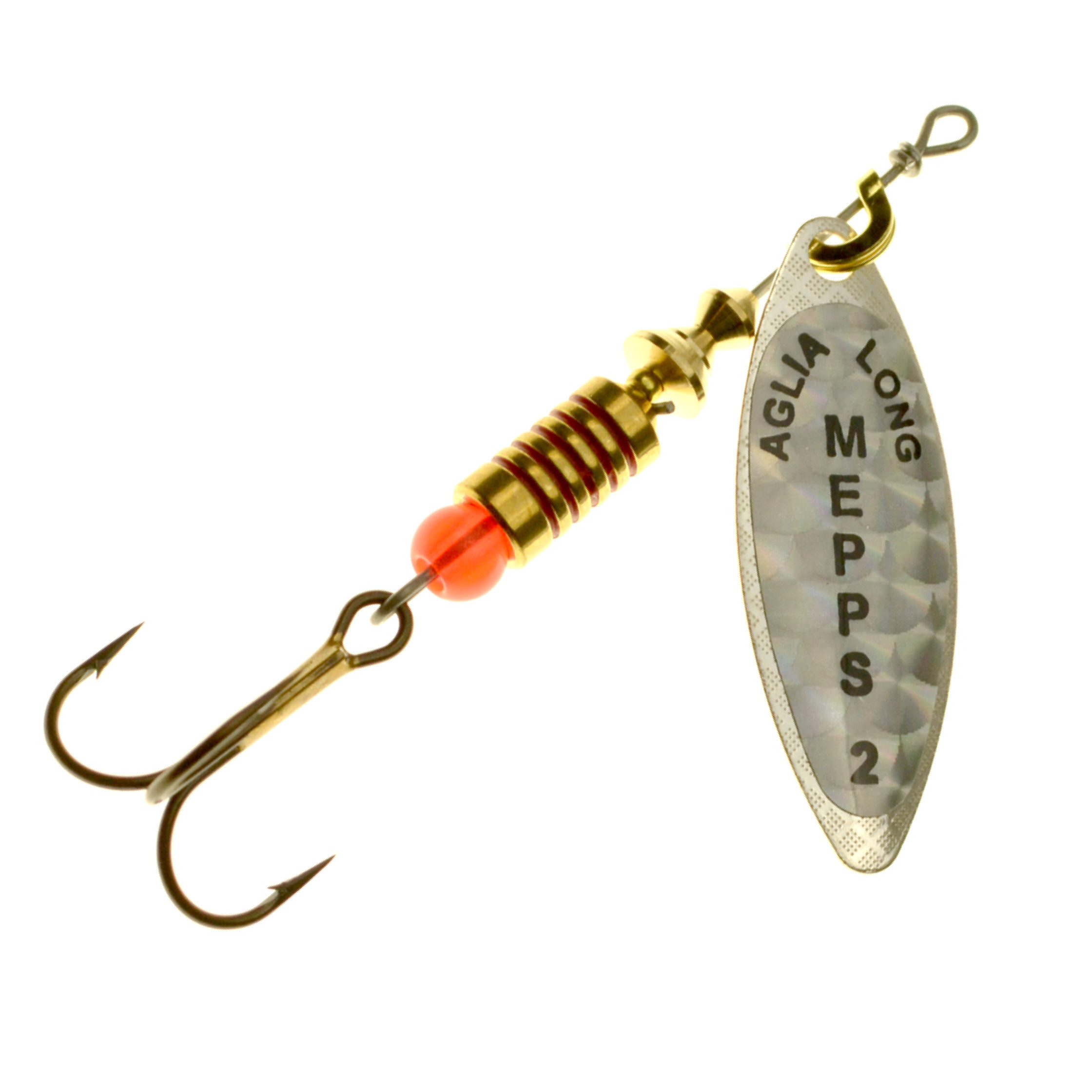 Mepps Aglia Longue Rainbo Spinner argenté