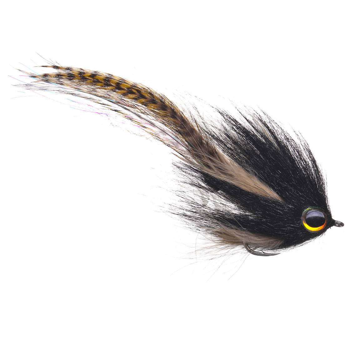 Superflies Mouche d'eau salée Baitfish GT-Brush-Tan