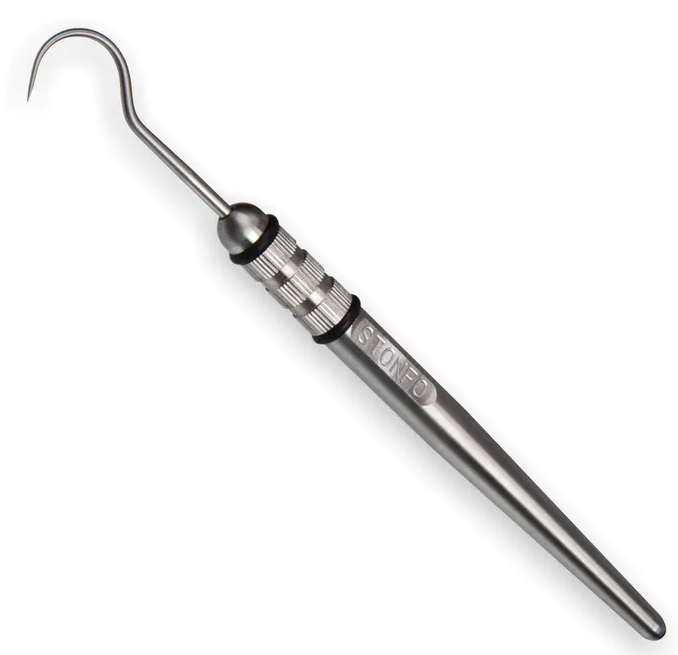 Stonfo 693 Bended Bodkin aiguille à dubbing courbe