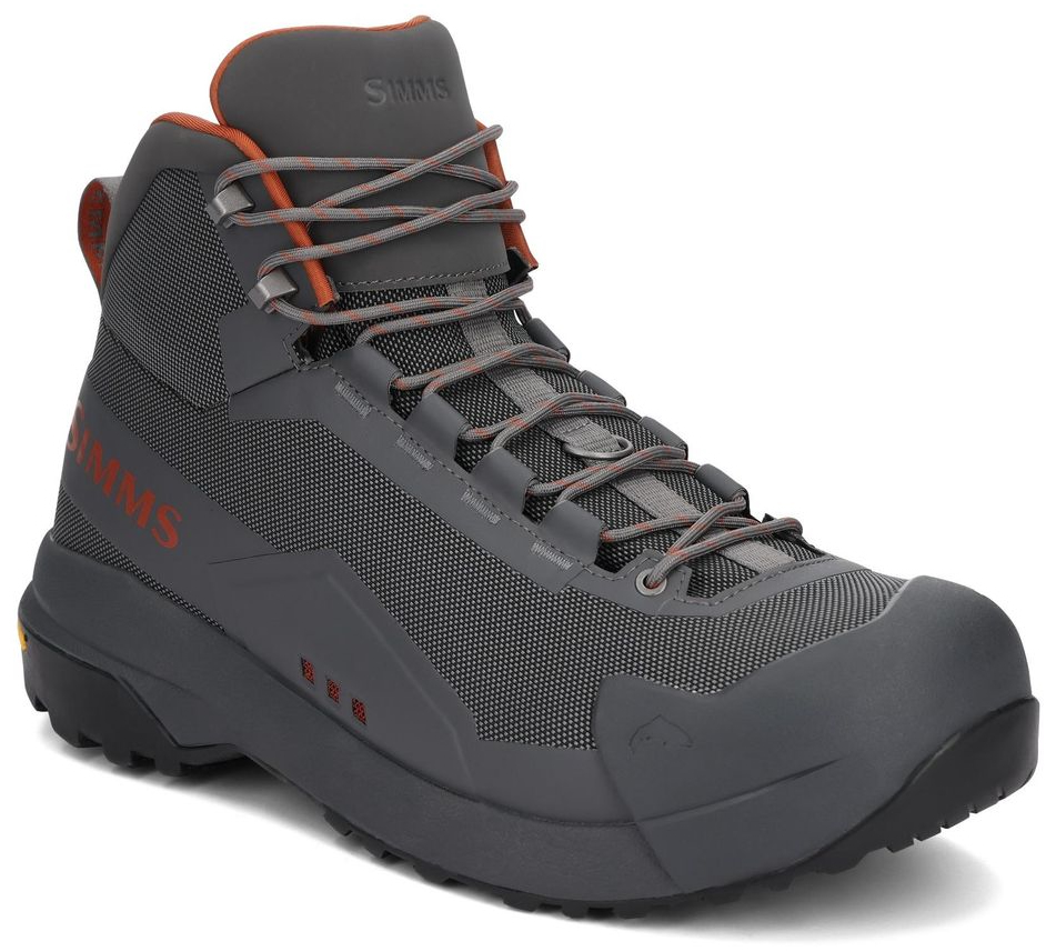 Simms Flyweight Boot with Rubber Sole Chaussures de wading avec semelle en caoutchouc