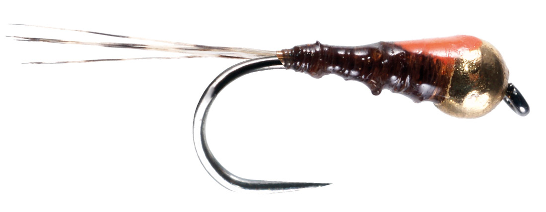 Soldarini Fly Tackle Nymphes - Competition Nymph Brown Orange