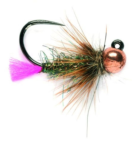 Nymphes Fulling Mill - Pink Tag Jig