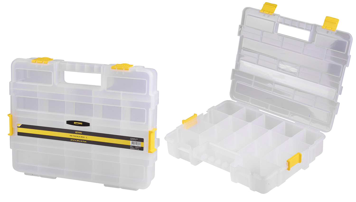 Spro HD Tackle Box double face 32 x 27 x 8 cm
