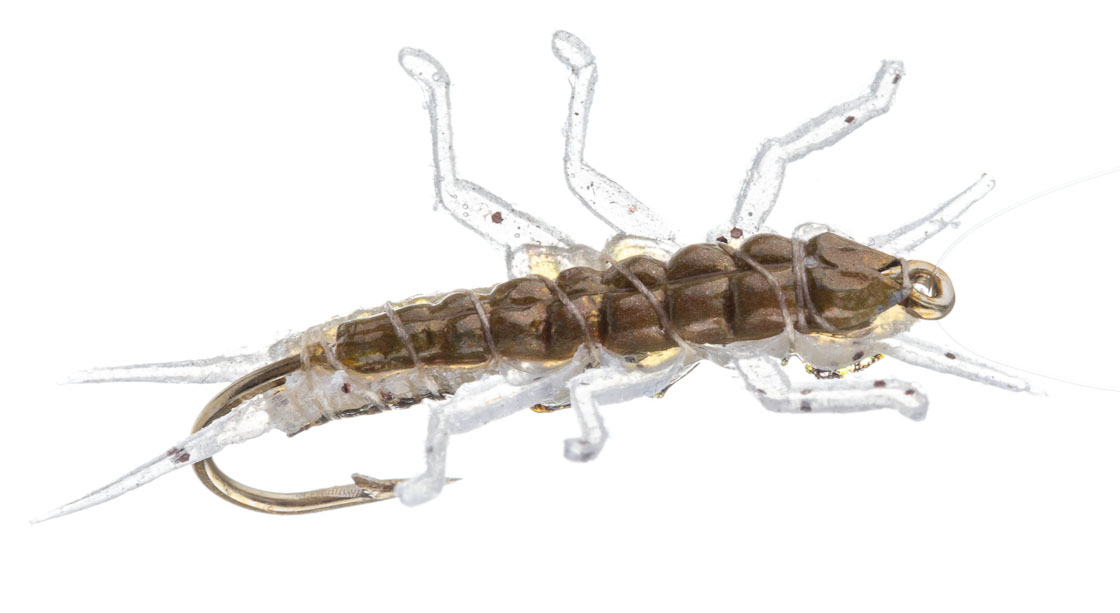 Vania Realistic Stonefly Jig Nymphes olive