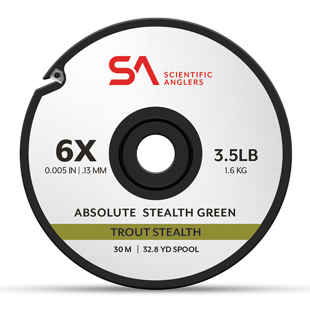 Scientific Anglers Absolute Trout Stealth Tippet Matériel de bas de ligne