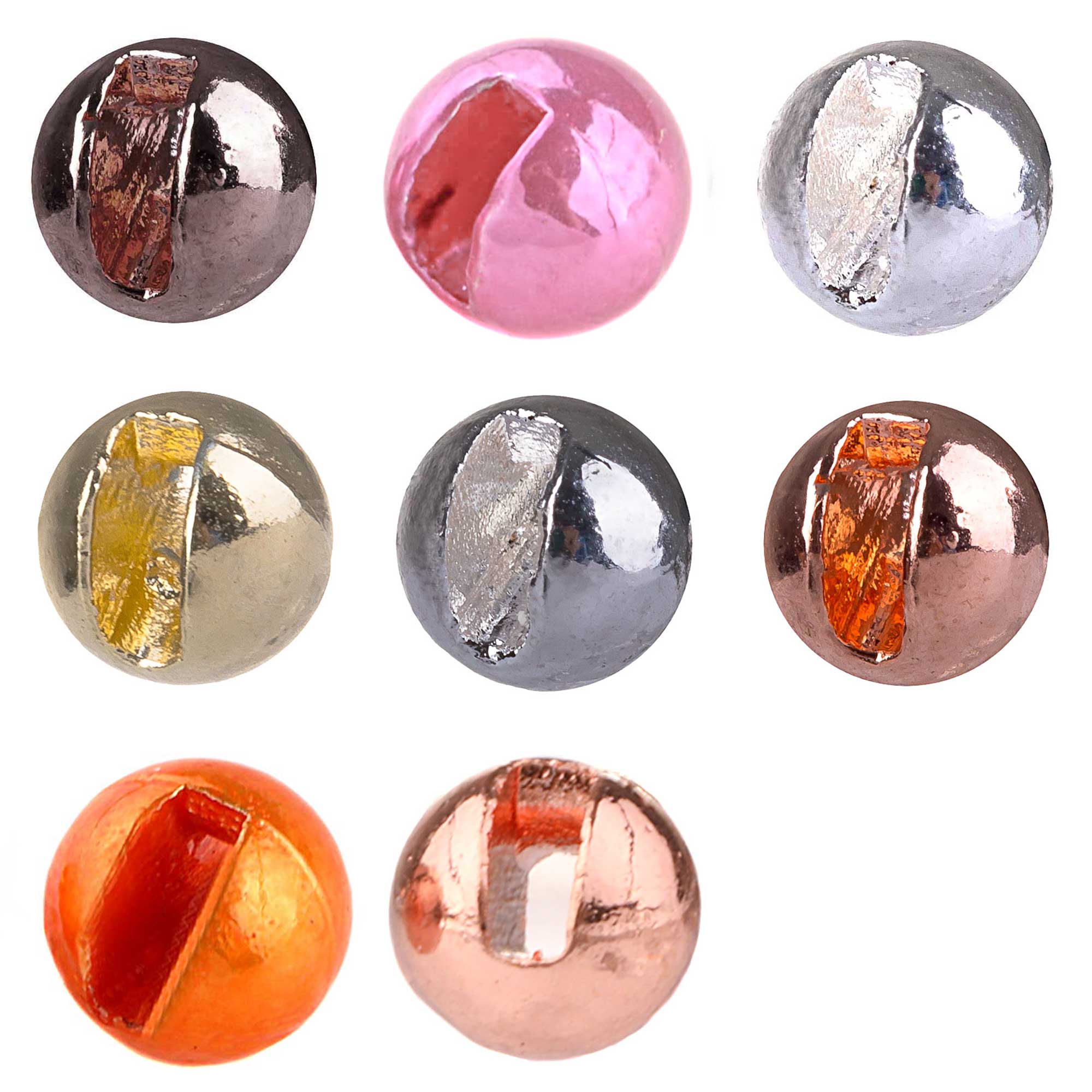 Hanak Tungsten Beads RS + Race Slim Slot Perles fendues de 2,3 mm avec un poids plus élevé