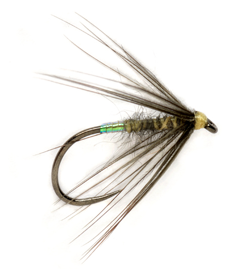 Mouche humide Fulling Mill - Procter Pearly Butt Bloa Barbless