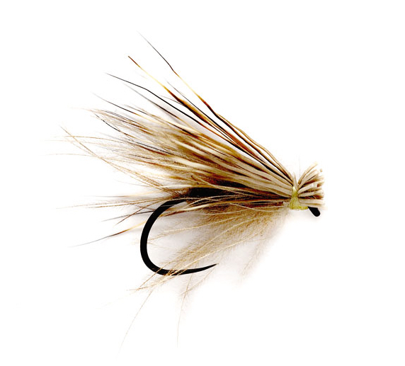 Mouche sèche Fulling Mill - CDC and Elk Caddis Barbless
