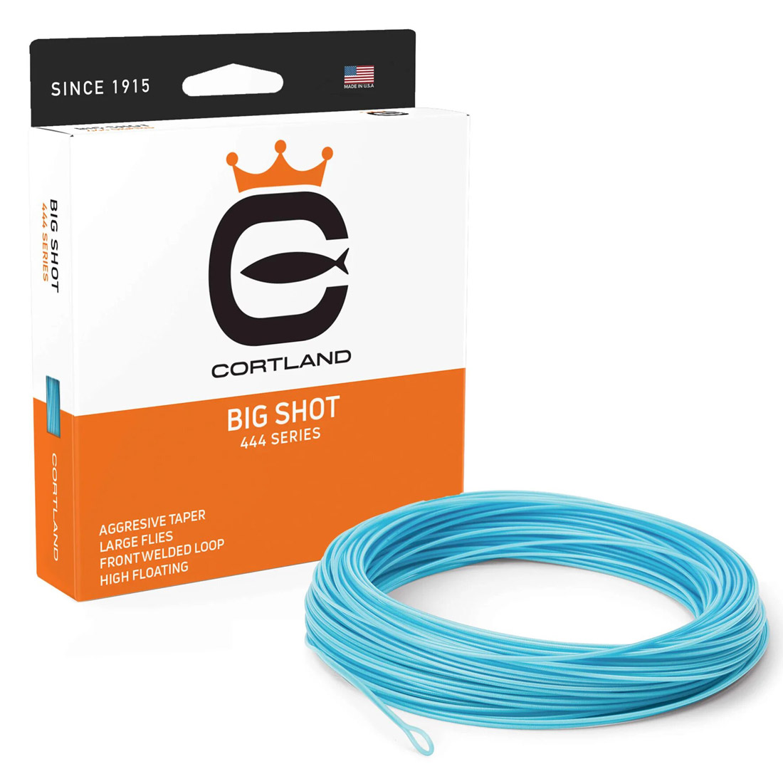 Cortland 444 Big Shot Short Belly Big Fly Floating Flyline Sky Blue ligne à mouche
