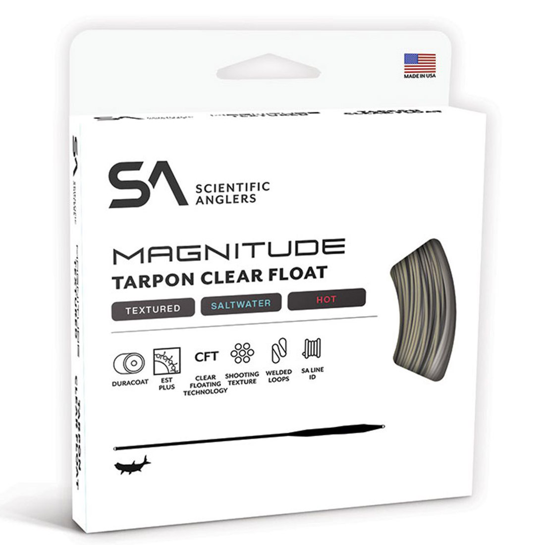Scientific Anglers Magnitude Tarpon Full Clear ligne à mouche
