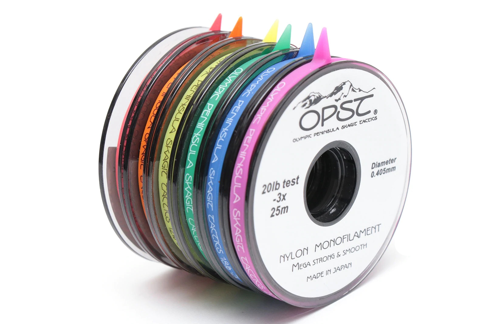 Opst Mega Strong & Smooth Mono Tippet Matériel de bas de ligne