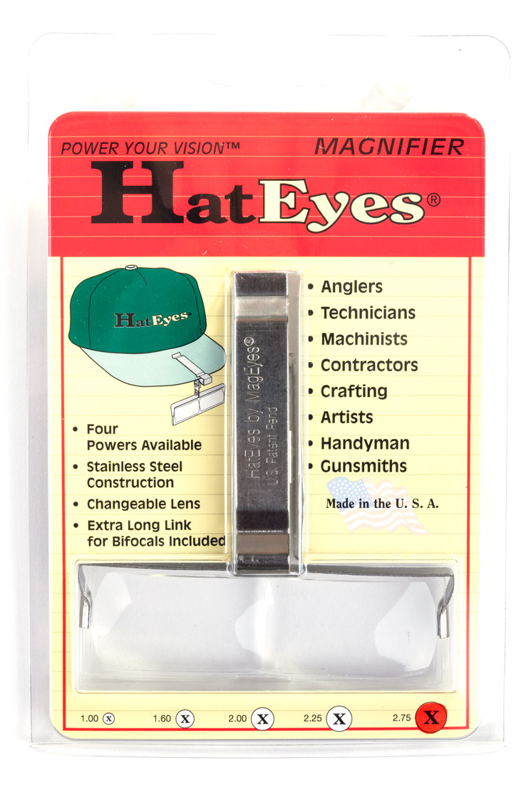 Mag Eyes HatEyes Aide visuelle à clipser