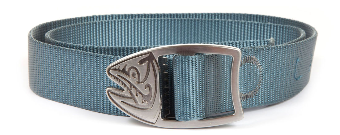Fishpond Trucha Webbing Belt ceinture tidal blue